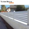 Clôture en aluminium à panneau mural conçue sur mesure pour clôture de jardin en aluminium Yandi