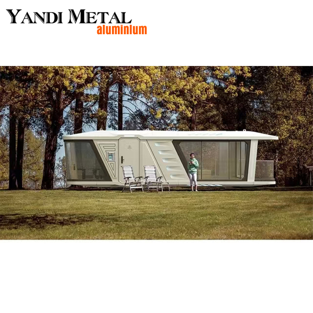 Conception de salle de conteneur de pomme préfabriquée de cabine de cabine de capsule, appropriée aux maisons préfabriquées de vacances de voyage