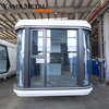 Capsule spatiale avec système intelligent Capsule de couchage de luxe Villa mobile préfabriquée portable insonorisée