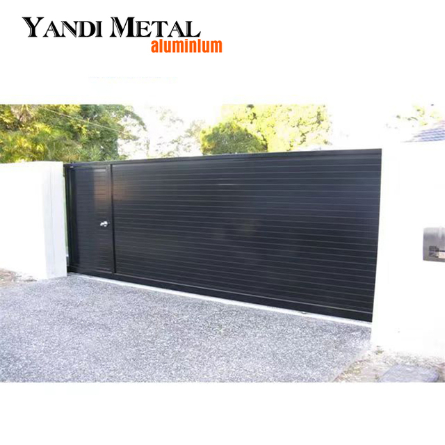 Portes extérieures coulissantes automatiques de jardin de vente directe d'usine