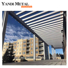 Pergola de toit à persiennes sur mesure, auvent de jardin, pergola d'extérieur, pergola électrique en aluminium