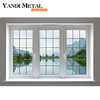 Maison de style moderne Windows Double vitrage fenêtre coulissante en aluminium de conception simple